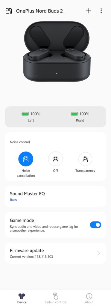 Connectivity and Features OnePlus buds